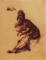 One of the two old, 1634, rembrandt