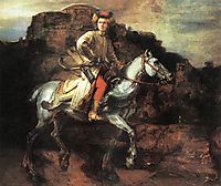 The Polish Rider, 1655, rembrandt