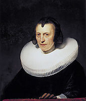 Portrait Of Alijdt Adriaensdr, 1639, rembrandt