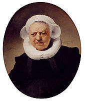Portrait Of An Eighty Three Year Old Woman, 1634, rembrandt