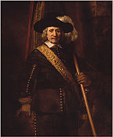 Portrait of Floris Soop, 1654, rembrandt