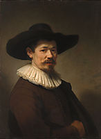 Portrait of Herman Doomer, 1640, rembrandt