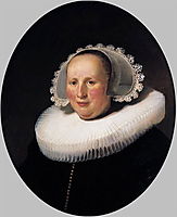 Portrait of Maertgen van Bilderbeecq, 1633, rembrandt