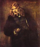 Portrait of Nicolaes Bruyningh, 1652, rembrandt