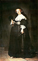 Portrait of Oopjen Coppit, 1634, rembrandt