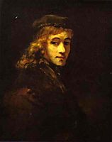 Portrait of Titus, the Artist-s Son, rembrandt