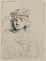 Portrait of Titus, Rembrandt`s Son, 1652, rembrandt
