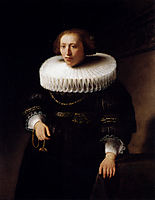 Portrait Of A Woman, 1632, rembrandt