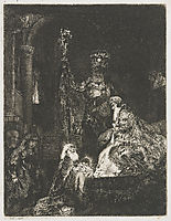 Presentation in the Temple, 1654, rembrandt