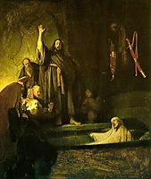 The Raising of Lazarus, 1630, rembrandt