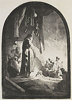 The raising of Lazarus, 1630, rembrandt