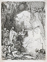 The raising of Lazarus, 1642, rembrandt