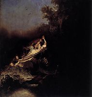 Rape of Proserpina, rembrandt