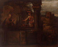 Rembrandt Christ and the Woman of Samaria, 1659, rembrandt