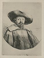 Samuel Menasseh Ben Israel, 1636, rembrandt