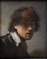 Self-Portrait, 1629, rembrandt