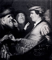 The Sense Of Sight, 1625, rembrandt