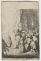 Simeon`s hymn of praise, 1630, rembrandt