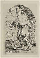 A Sketch for a Flight into Egypt, 1632, rembrandt