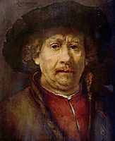 Small Self-portrait, 1655, rembrandt