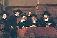The Syndics, rembrandt