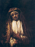The Virgin of Sorrow, rembrandt