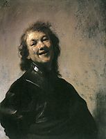 The Young Rembrandt as Democritus the Laughing Philosopher, 1629, rembrandt