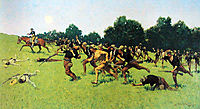 Charge of the Rough Riders at San Juan Hill, 1898, remington