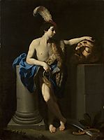 David with the Head of Goliath, c.1605, reni
