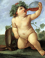 Drinking Bacchus, c.1623, reni