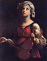 Saint Cecilia, 1606, reni