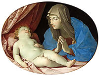 Virgin and Child adoring, 1642, reni