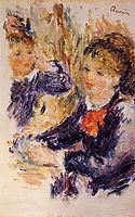 At the Milliner`s (study), c.1878, renoir