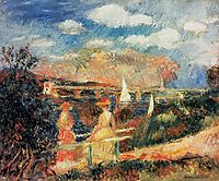 The Banks of the Seine at Argenteuil, 1880, renoir