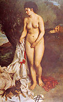The Bather with Griffon, 1870, renoir