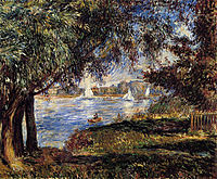 Bougival, 1888, renoir