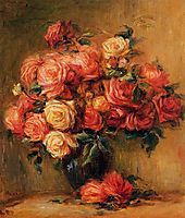 Bouquet of Roses, 1900, renoir
