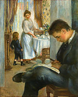 Breakfast at Berneval, 1898, renoir