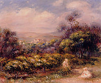 Cagnes Landscape, renoir