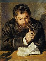 Claude Monet (The Reader), 1874, renoir