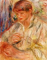 Claude Renoir Potting, 1916, renoir