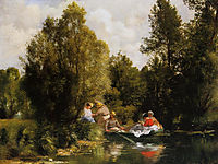 The Fairies Pond, 1866, renoir