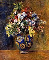 Flowers in a Vase, 1878, renoir