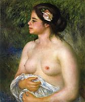 Gabrielle with a Rose (The Sicilian Woman), c.1899, renoir