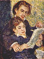 Georges riviere and margot, 1876, renoir