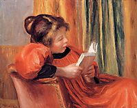 Girl Reading, 1890, renoir