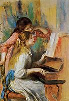 Girls at the Piano, 1892, renoir