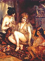 The Harem (Parisian Women Dresses as Algerians), 1872, renoir