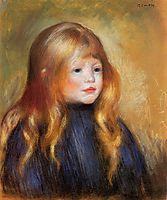 Head of a Child (Edmond Renoir), c.1888, renoir