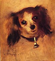 Head of a Dog, 1870, renoir